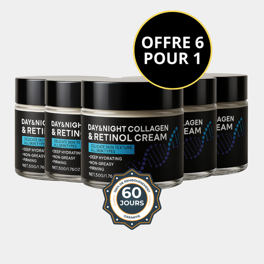 6 CRÈMES VISAGE DE NUIT